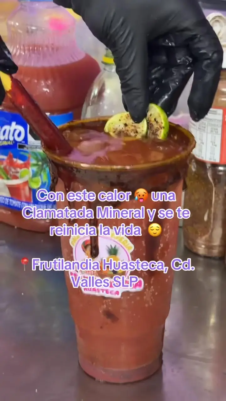 Clamatada Mineral de Frutilandia Huasteca